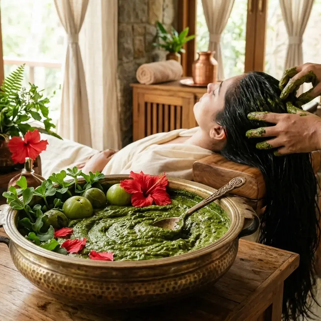 Herbal Hair Pack Treatment